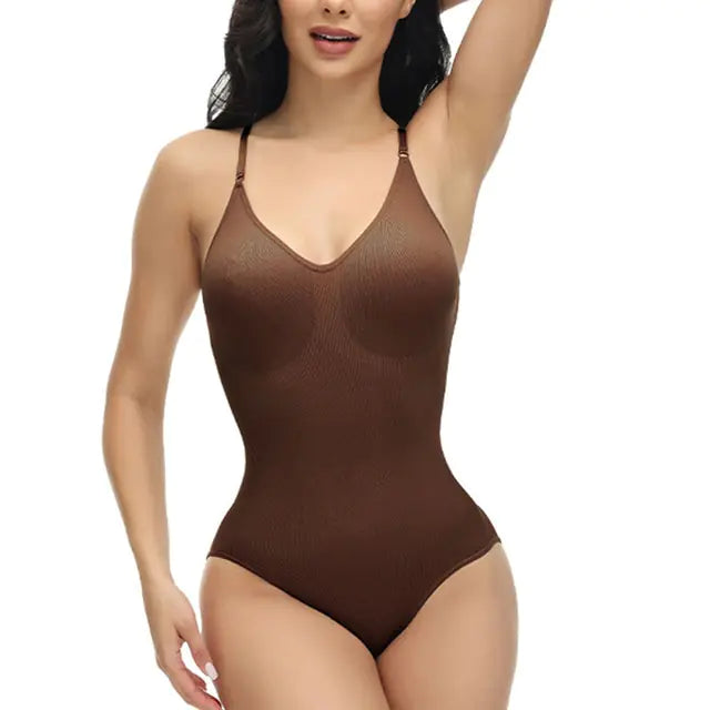 Ribbed Bodysuit Shaper